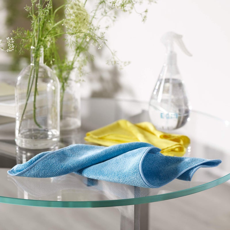 E-Cloth Microfiber Cloth, World's Leading Premium Microfiber Cleaning Cloth, Twice as Durable as Competition, 1 Year Guarantee, Ideal for Kitchen, Countertops, Sinks, and Bathrooms, Blue, 4 Pack - Image 5
